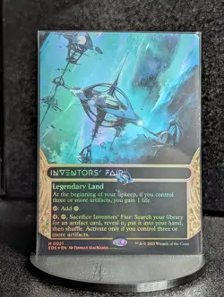 Inventors' Fair (0021) (Borderless) Foil - Edge of Eternities: Stellar Sights - Image 1