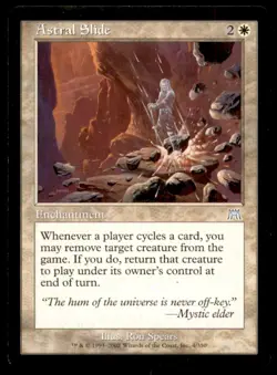 MTG Astral Slide LP Light Play Onslaught [1329] - Image 1