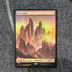 MagicCon 2025 ✨FOIL Red Lotus Mountain - EXCLUSIVE RARE Promo - John Avon - Image 1