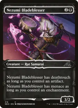 Foil - Nezumi Bladeblesser (Showcase) - 318 / NM / English MTG - Image 1