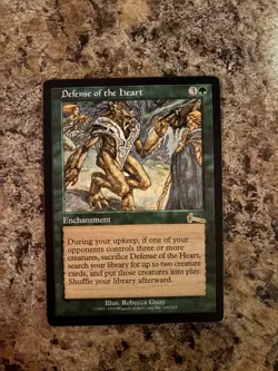 Defense of the Heart Urza's Legacy Regular MTG #100 1999 Magic the Gathering 🔥 - Image 1