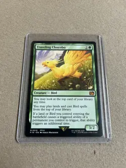 Magic the Gathering Traveling Chocobo Final Fantasy Regular(Shipped Bubble Mail) - Image 1