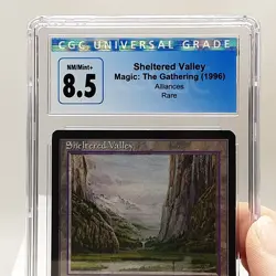 MTG - Alliances - Sheltered Valley - Graded - CGC 8.5 - Image 3