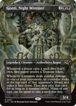 Foil - Gonti, Night Minister (Borderless) - 357 / NM / English MTG - Image 1