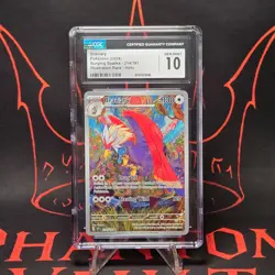 CGC 10 Braviary Surging Sparks 214/191 Illustration Rare Pokemon Card - Image 1