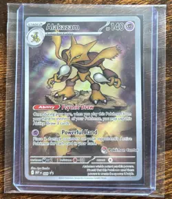 Alakazam #9 - Pokemon Center Promo - Mega Evolution - Near Mint Condition - Image 1