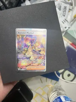 Pokemon TCG Mega Evolutions Acerola’s Mischief SIR 183/132 Near Mint Pack Fresh - Image 2