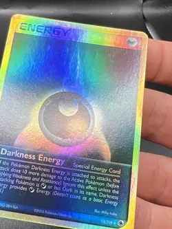 Pokemon TCG Darkness Energy 93/109 - Reverse Ruby and Sapphire - Rare- MP WY1 - Image 2