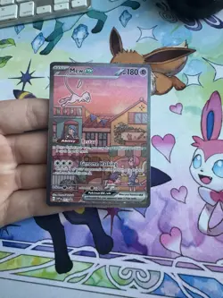Mew ex SVP 053 Pokemon TCG Scarlet Violet 151 Black Star Promo NM- Pre Owned - Image 1