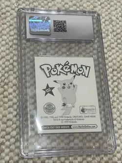 Pokemon 1999 Merlin Mew Prism #S23 Mint PSA 9 - Image 2