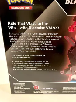 Pokemon TCG Blastoise VMAX Battle Box - Image 5
