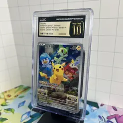 Pikachu Pre-Order Promo 001/SV-P Pokemon Chinese CGC Pristine 10 - Image 3