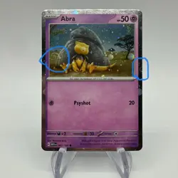 Pokemon Abra 063/165 Cosmos Holo Promo SV 151 Two Swirl HD Holo Variant - Image 3