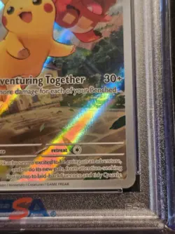 2023 POKEMON SVP PALDEA EVOLVED ETB PROMO #027 PIKACHU PSA 10 - Image 5