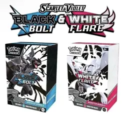 ‼Pokemon Black Bolt & White Flare Booster Bundle Set of 2 Factory sealed‼ - Image 1