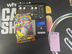 22.77g VERY HEAVY Mega Evolution Pokemon Sealed Booster Pack New SIR/HRU - Image 1