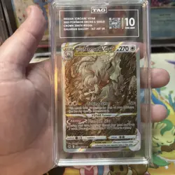 Pokemon Hisuian Zoroark VSTAR GG56 Crown Zenith 2023 TAG 10 Gem Mint - Image 1