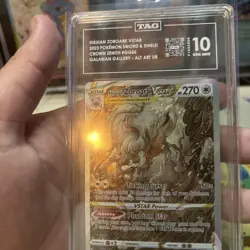 Pokemon Hisuian Zoroark VSTAR GG56 Crown Zenith 2023 TAG 10 Gem Mint - Image 3