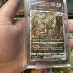 Pokemon Hisuian Zoroark VSTAR GG56 Crown Zenith 2023 TAG 10 Gem Mint - Image 5