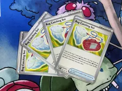 4X Bug Catching Set 102/131 Prismatic Evolutions Regular Pokemon TCG - Image 1