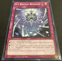 Yu-Gi-Oh! 3X Windwitch Core (Chimes, Freeze Bell, Blizzard Bell, Refrain) 1st Ed - Image 5