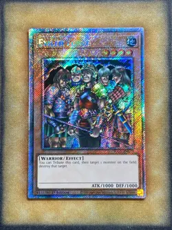 Yugioh Exiled Force RA03-EN119 Platinum Secret Rare 1st Ed NM - Image 1