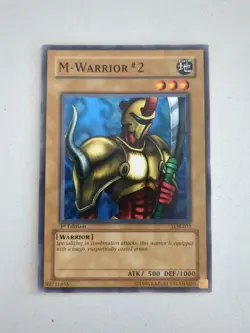 M-Warrior #2 LOB-077 The Legend of Blue Eyes White Dragon 1st Edition - Image 1