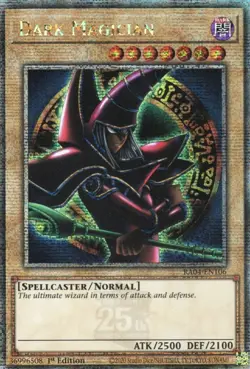 yugioh DARK MAGICIAN RA04-EN106 1AUFLAGE Quarter Century Secret Rare ENGLISCH - Image 1