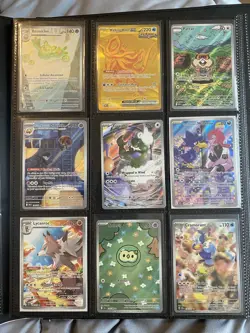 30 Card English Pokemon Illustration Rare, Full Art, ex Lot Near Mint - Image 1