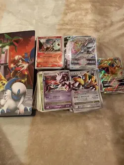 Pokemon Trading Card Game Bulk Lot 500 600 Cards Includes Rare Promo Cards - Image 1