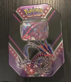 Nintendo PokÃ©mon V Powers Tin Trading Card Game Eternatus V - Image 1