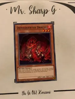 DEMASKIERTER DRACHE - 1. AUFLAGE EGO1-DE016 DEUTSCH Yu-Gi-Oh! CARD COMMON 2021 - Image 4