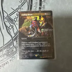 Selection Ritual Promo Foil Card Collector Card Used - Image 1