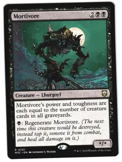 Mortivore 201 R Commander: Modern Horizons 3 MTG - Image 1