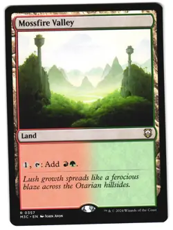 Mossfire Valley 357 R Commander: Modern Horizons 3 MTG - Image 1