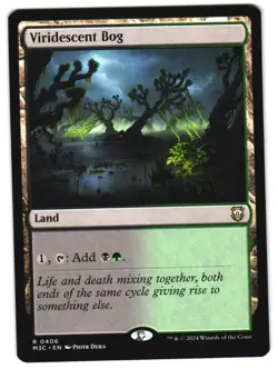 Viridescent Bog 406 R Commander: Modern Horizons 3 MTG - Image 1