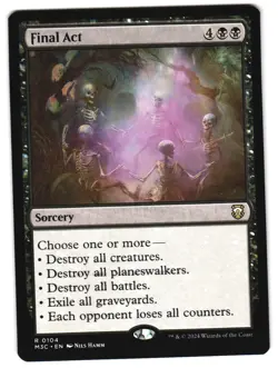 Final Act 104 R Commander: Modern Horizons 3 MTG - Image 1