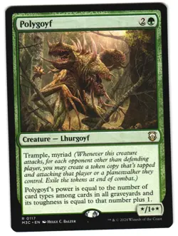 Polygoyf 117 R Commander: Modern Horizons 3 MTG - Image 1