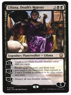 Liliana, Death's Majesty 200 M Commander: Modern Horizons 3 MTG - Image 1