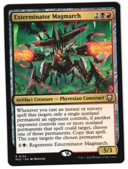 Exterminator Magmarch 124 R Commander: Modern Horizons 3 MTG - Image 1