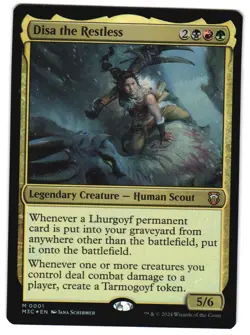 Disa the Restless Foil 1 M Commander: Modern Horizons 3 MTG - Image 1