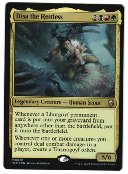 Disa the Restless Foil 1 M Commander: Modern Horizons 3 MTG - Image 1