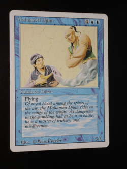 Mahamoti Djinn Revised Edition LP Lightly Played MTG Magic the Gathering - Image 1