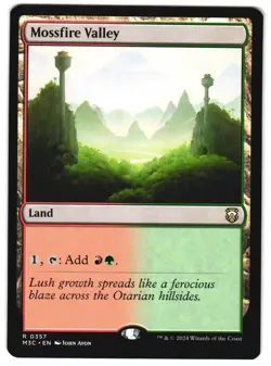 Mossfire Valley 357 R Commander: Modern Horizons 3 MTG - Image 1