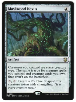 Maskwood Nexus 299 R Commander: Modern Horizons 3 MTG - Image 1