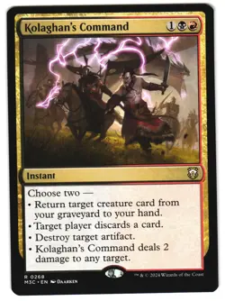 Kolaghan's Command 268 R Commander: Modern Horizons 3 MTG - Image 1