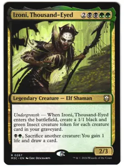 Izoni, Thousand-Eyed 267 R Commander: Modern Horizons 3 MTG - Image 1