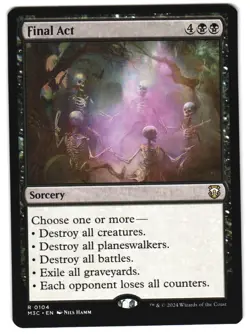 Final Act 104 R Commander: Modern Horizons 3 MTG - Image 1