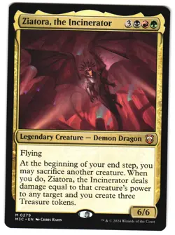 Ziatora, the Incinerator 279 M Commander: Modern Horizons 3 MTG - Image 1