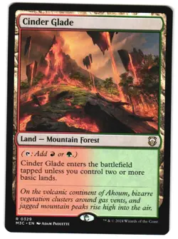 Cinder Glade 329 R Commander: Modern Horizons 3 MTG - Image 1